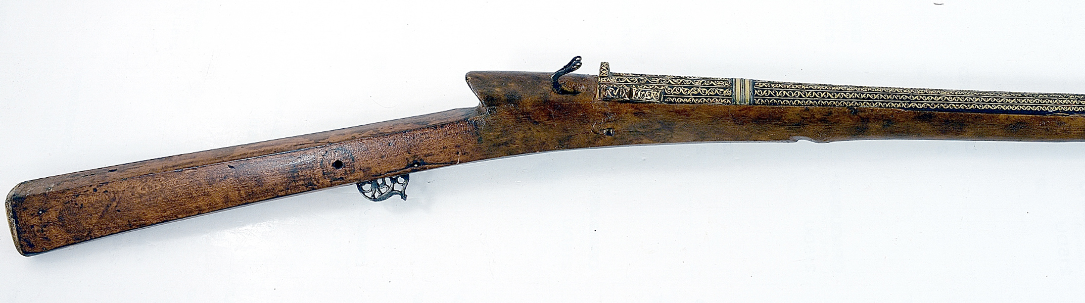 INDIAN MATCH-LOCK GUN