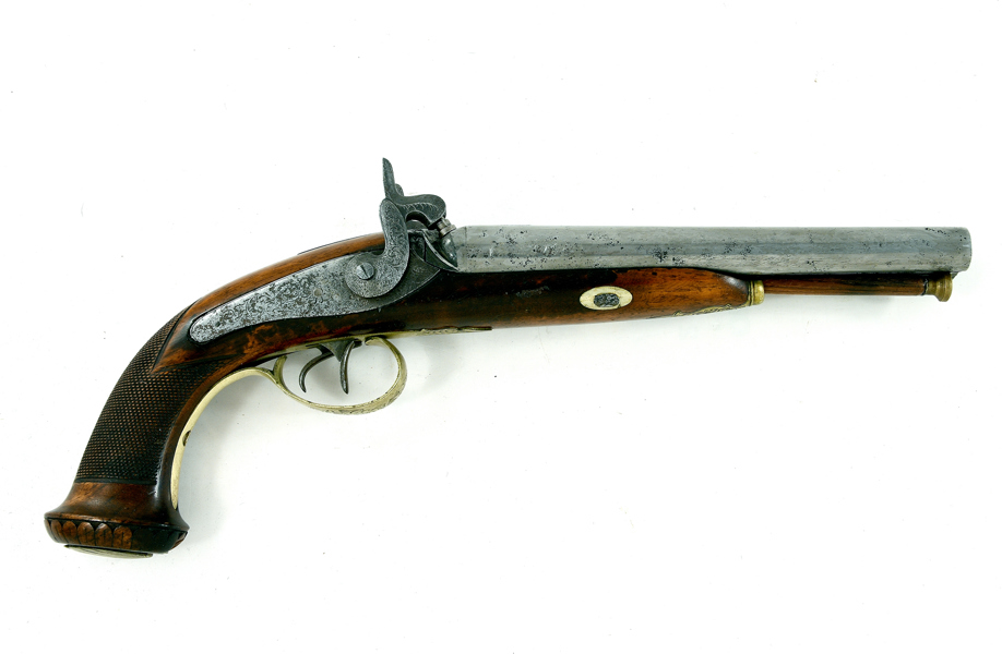 A D.B. PERCUSSION PISTOL