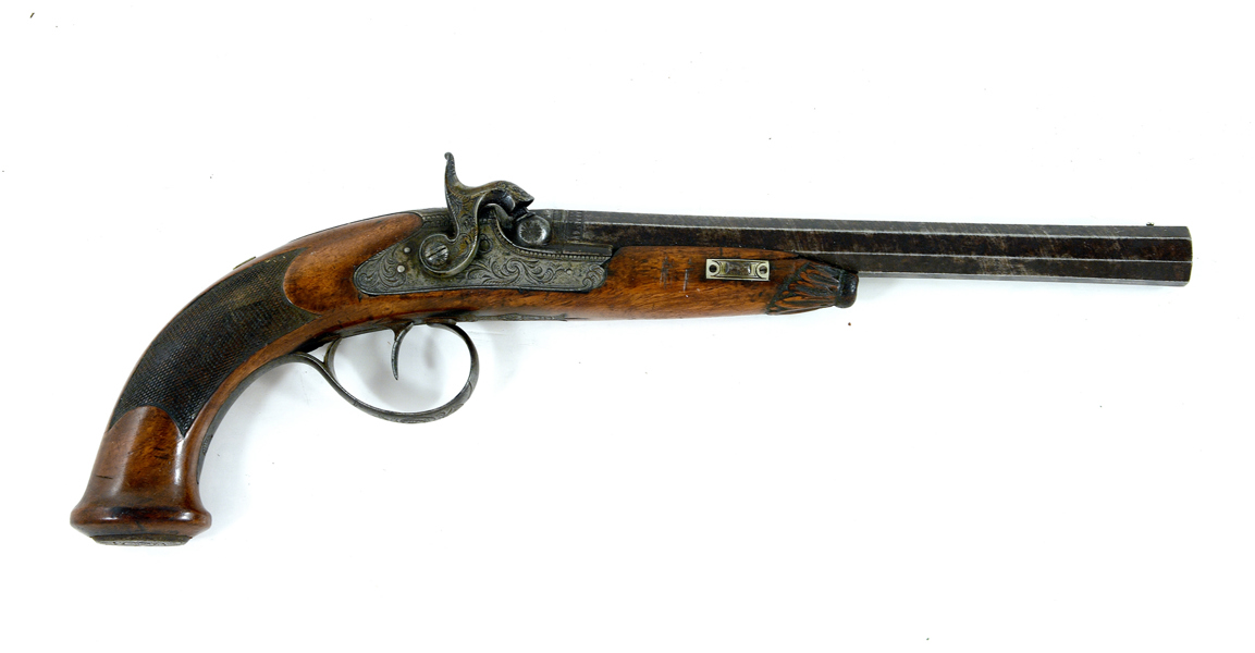 BELGIAN PERCUSSION PISTOL 