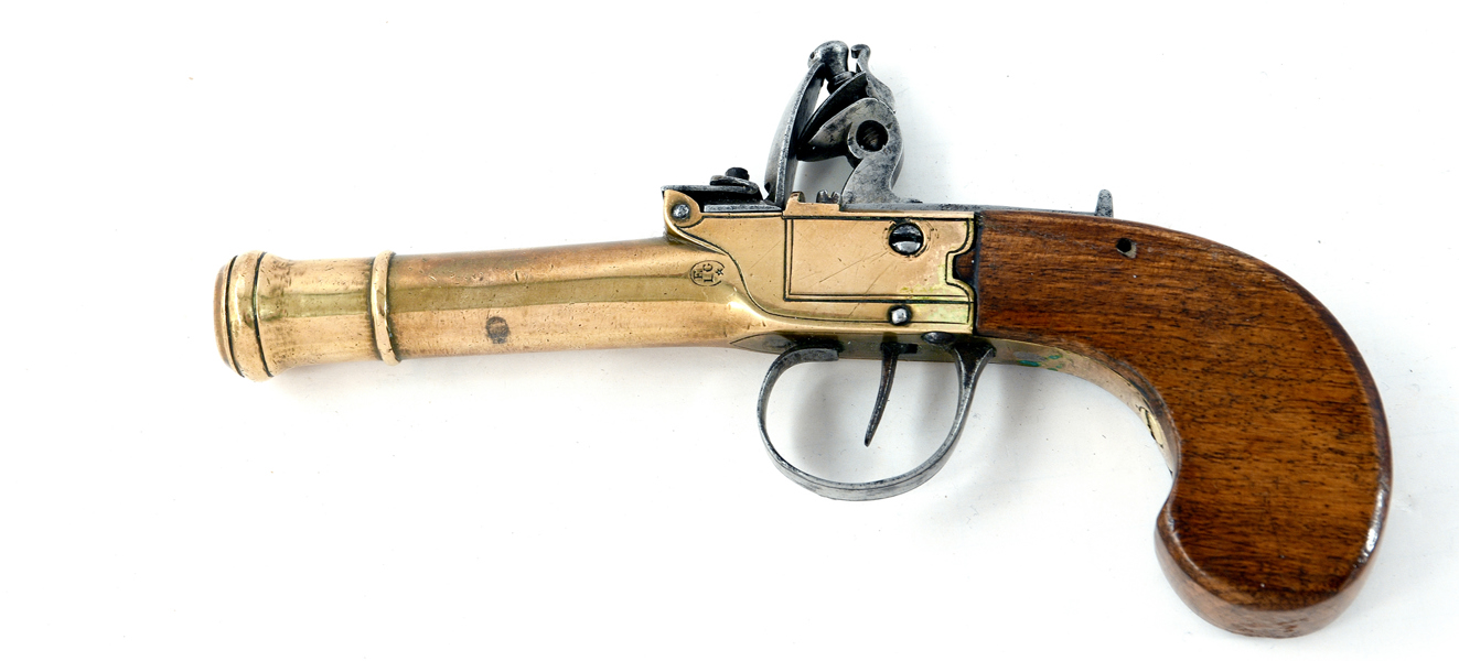 FLINTLOCK POCKET PISTOL