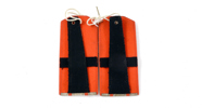 A PAIR OF RUSSIAN OFFICERS SHOULDER BOARD