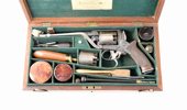 DEANE & SON PERCUSSION REVOLVER IN CASE