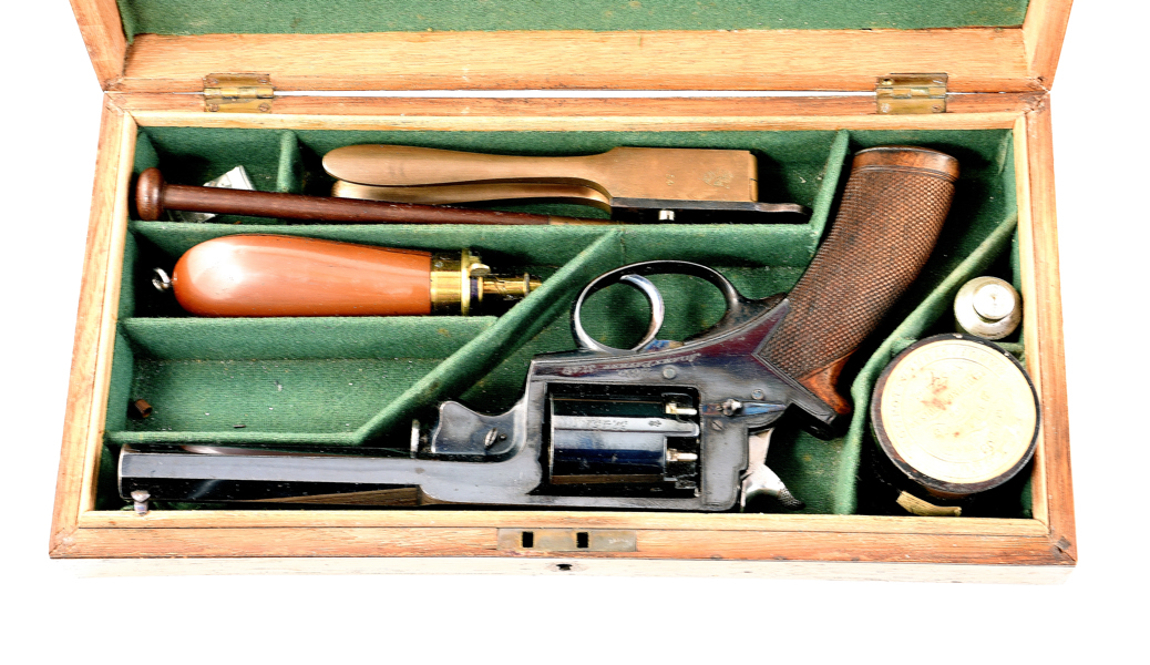 ADAMS PERCUSSION REVOLVER IN CASE