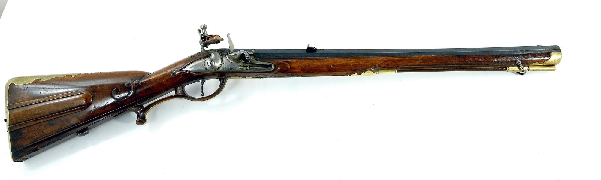 FLINTLOCK RIFLE, CRISTOPH RIS, WIEN