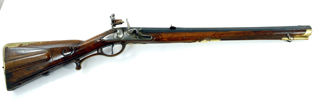 FLINTLOCK RIFLE, CRISTOPH RIS, WIEN