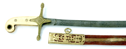 ENGLISH-INDIAN MAMLUK OFFICERS SABRE