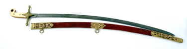ENGLISH-INDIAN MAMLUK OFFICERS SABRE