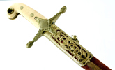 ENGLISH-INDIAN MAMLUK OFFICERS SABRE