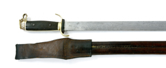 SPANISH PIONEER OFFICERS MACHETE SWORD