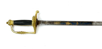 ENGLISH 5 BALL SPADROON OFFICERS SWORD