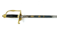 ENGLISH 5 BALL SPADROON OFFICERS SWORD