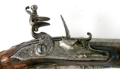 A PAIR OF BELGIAN FLINTLOCK PISTOLS