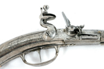 A PAIR OF ALL STEEL FLINTLOCK PISTOLS