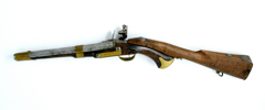 STUDSARPISTOL m/1807 MED LÖSKOLV