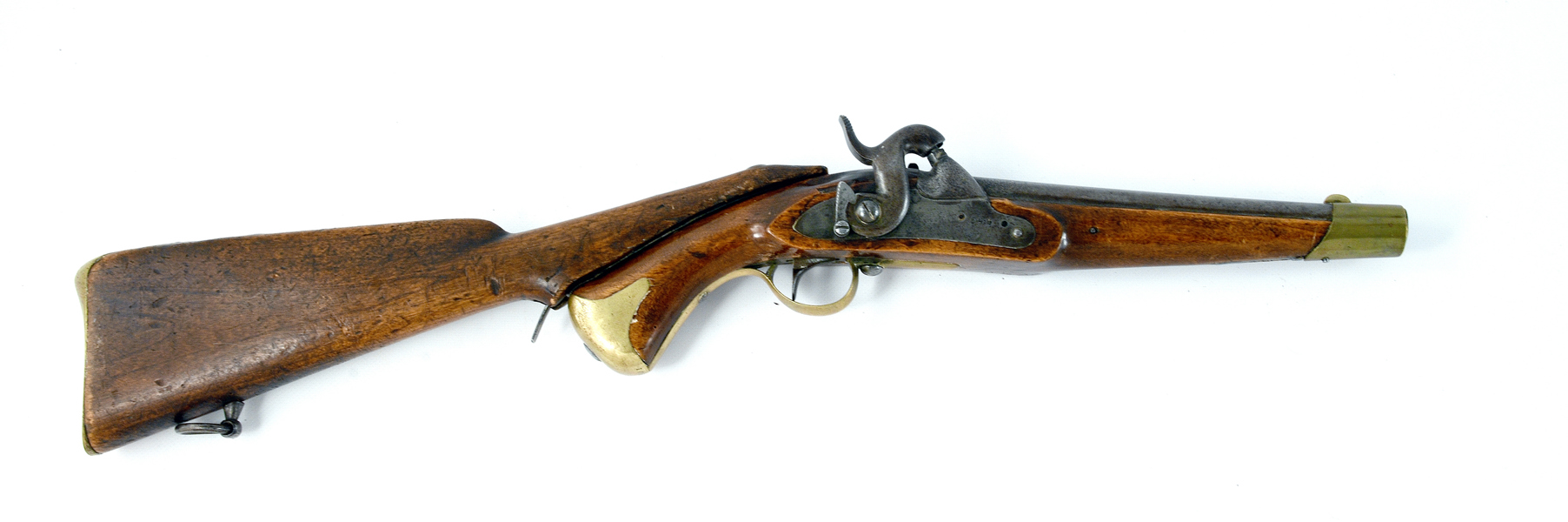 STUDSARPISTOL m/1820-57 MED LÖSKOLV