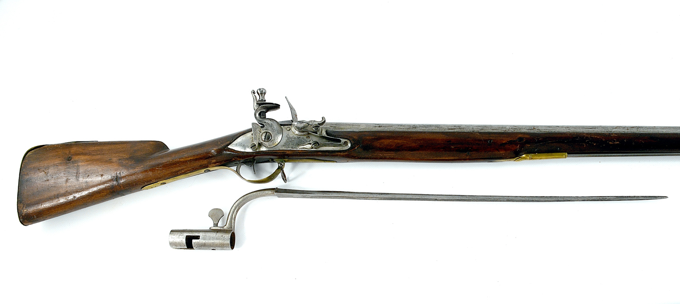 FLINTLÅSGEVÄR m/1762 MED BAJONETT