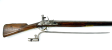 FLINTLÅSGEVÄR m/1762 MED BAJONETT 