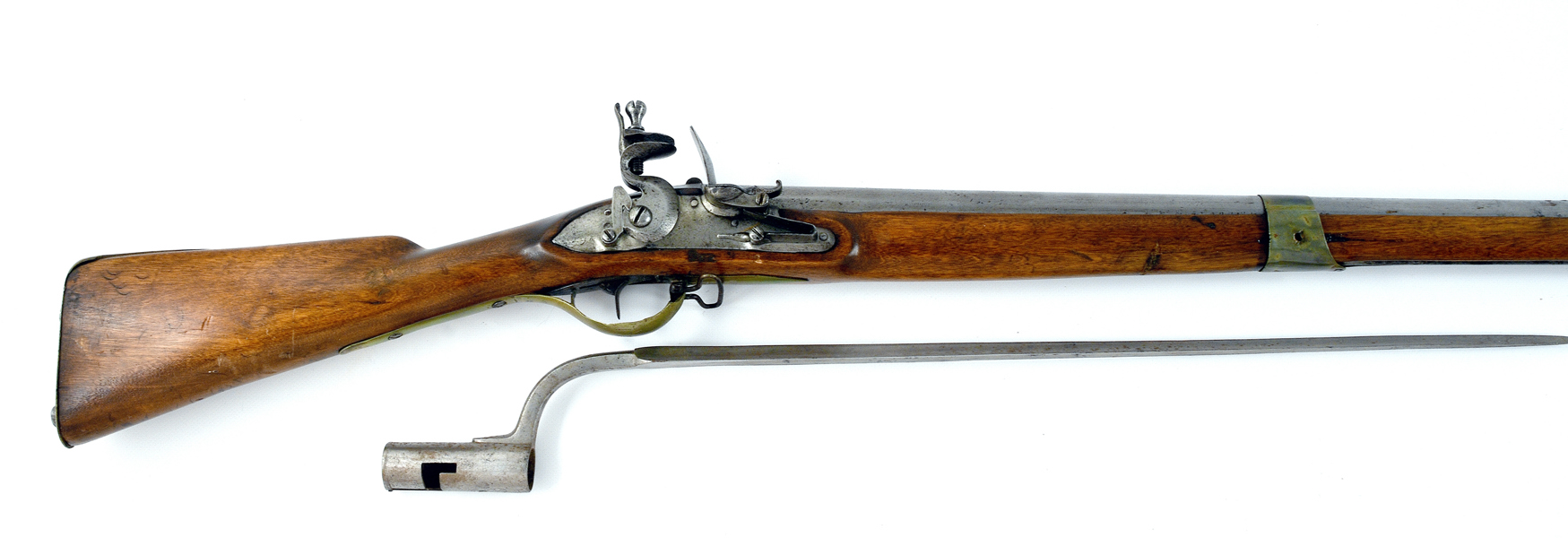 FLINTLÅSGEVÄR m/1775 MED BAJONETT