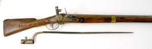 FLINTLÅSGEVÄR m/1791 MED BAJONETT