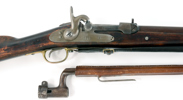 HAGSTRÖMS BAKLADDNINGSGEVÄR m/1864 MED BAJONETT