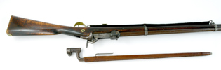 HAGSTRÖMS BAKLADDNINGSGEVÄR m/1864 MED BAJONETT