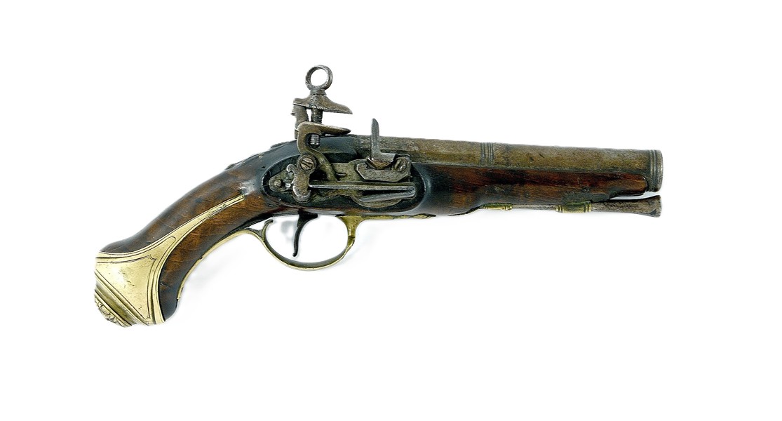 A MIQUELET LOCK PISTOL