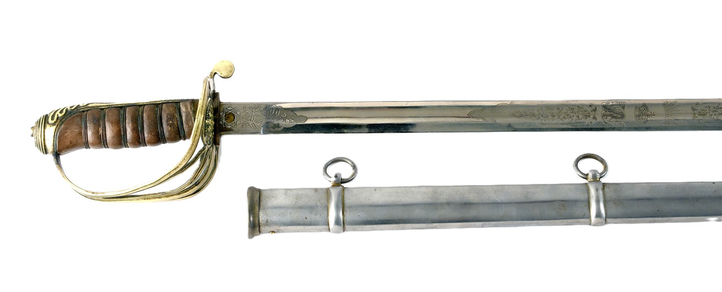 ENGLISH m/1845 OFFICERS SABRE