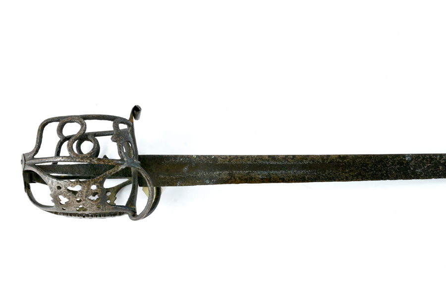 BASKET HILTED BROADSWORD