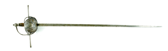 A COMPOSITE CUP HILT RAPIER