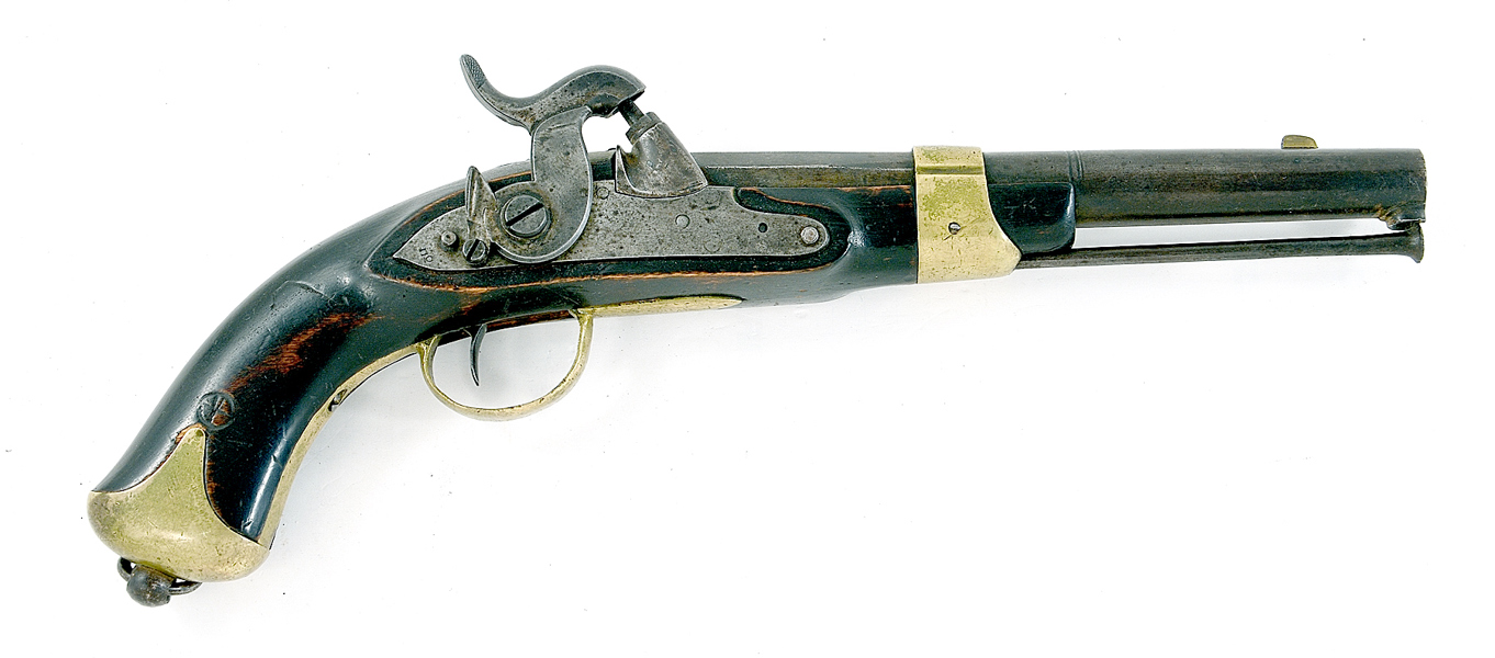 SLAGLÅSPISTOL, NAVY PERCUSSION PISTOL