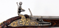 AUSTRIAN FLINTLOCK HOLSTER PISTOL