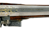 AUSTRIAN FLINTLOCK HOLSTER PISTOL
