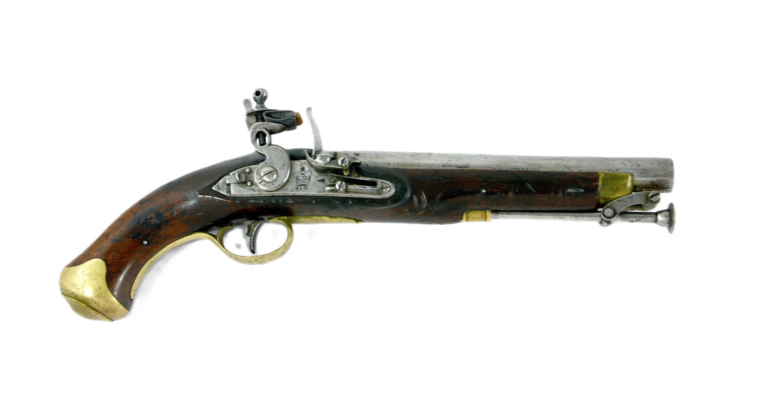 ENGLISH LIGHT CAVALRY FLINTLOCK PISTOL