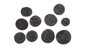 GREEK/ROMAN COPPER COINS (10)