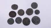 GREEK/ROMAN COPPER COINS (10)