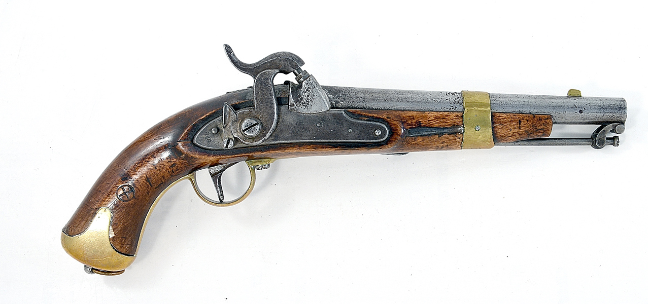 SLAGLÅSPISTOL, NAVY PERCUSSION PISTOL